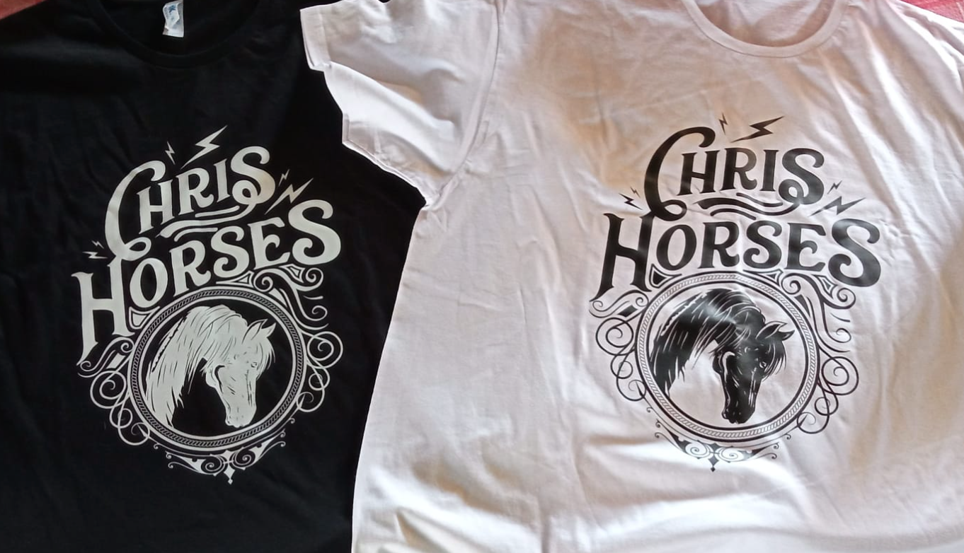 Chris Horses: Sad Songs & Dark Beer T-Shirts